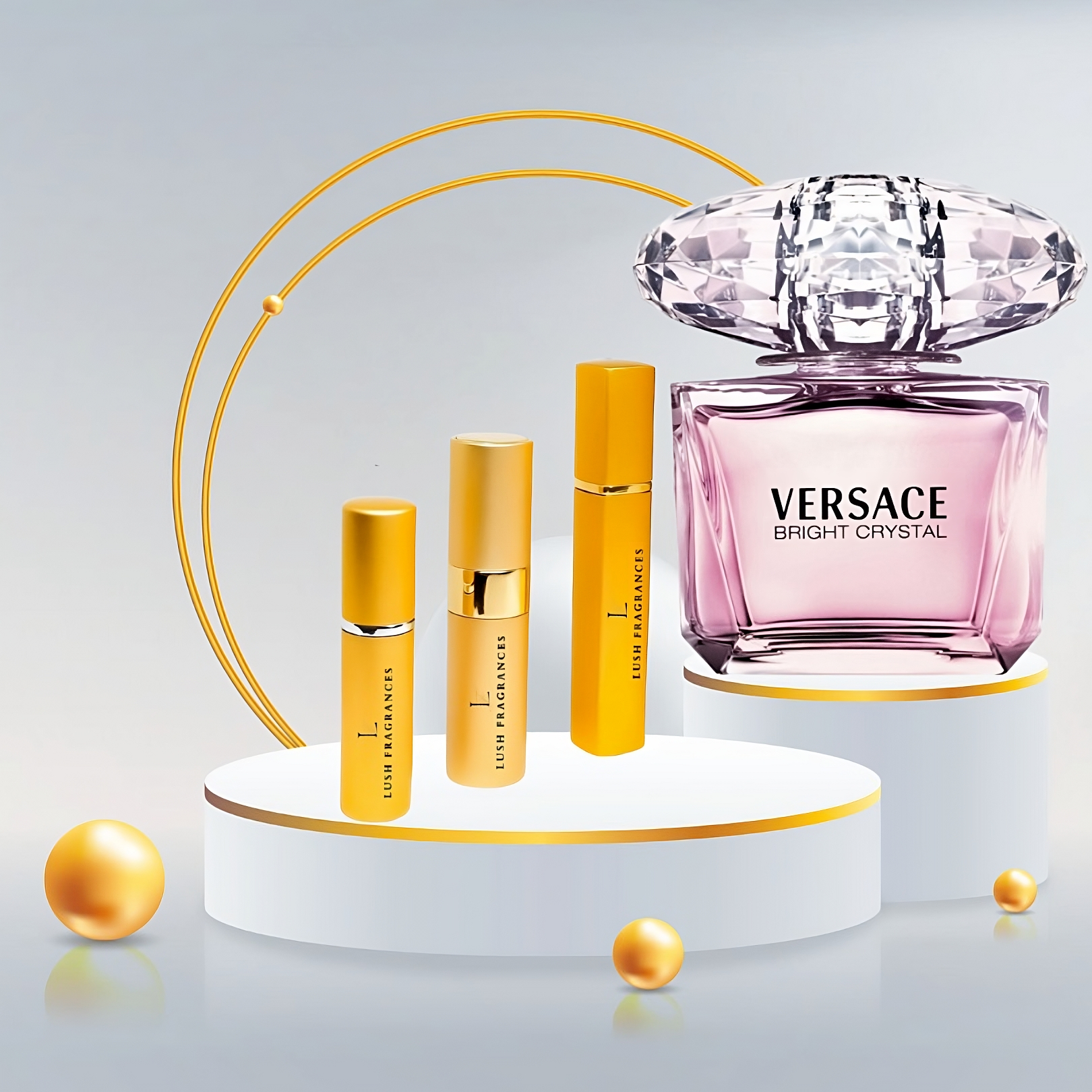Versace Bright Crystal Refillables Lush Fragrances