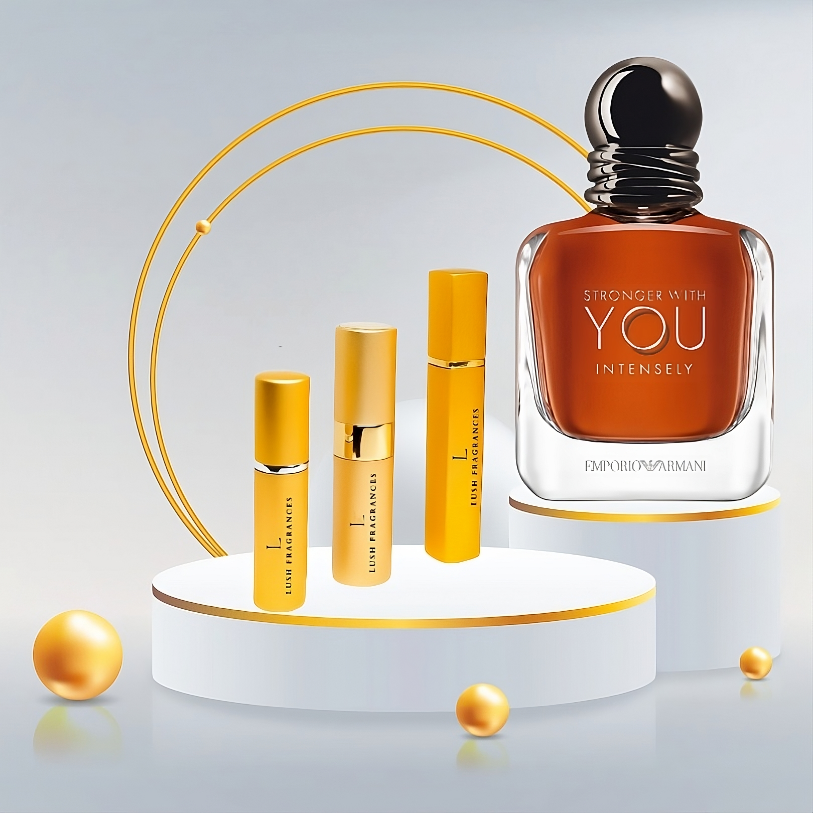 Giorgio Armani Stronger With You Intensely Refillables Lush