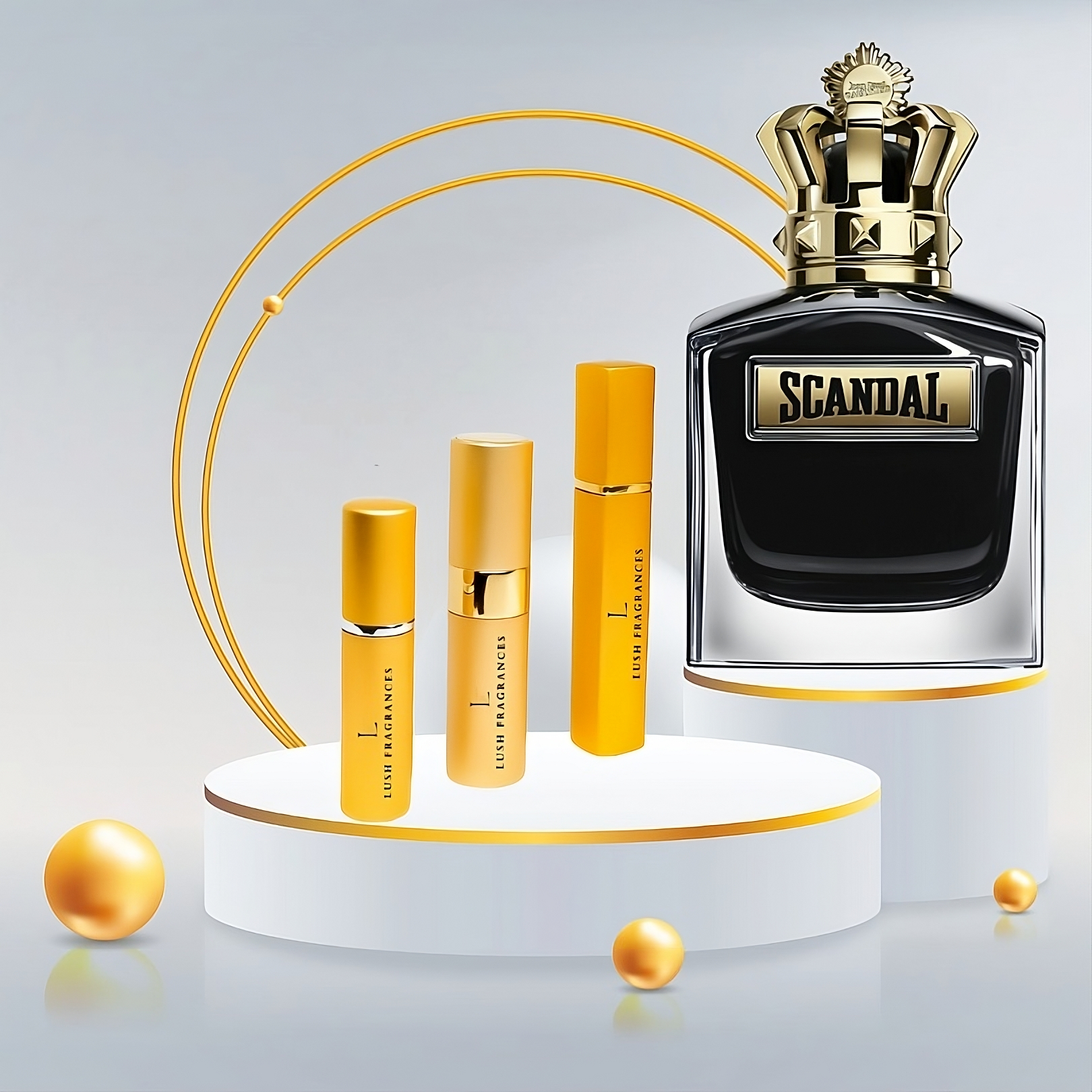 Jean Paul Gaultier Scandal Homme Le Parfum (Refillables)