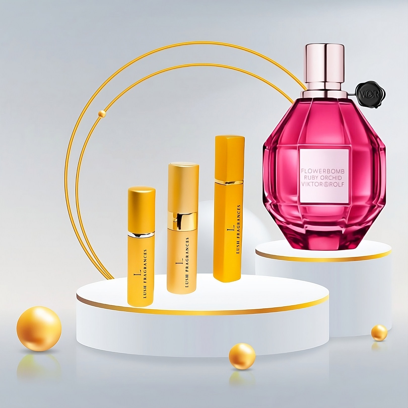 Viktor & Rolf Flowerbomb Ruby Orchid (Refillables)